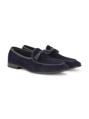 Gray Loafers Sergio Premium Suede Leather Loafers