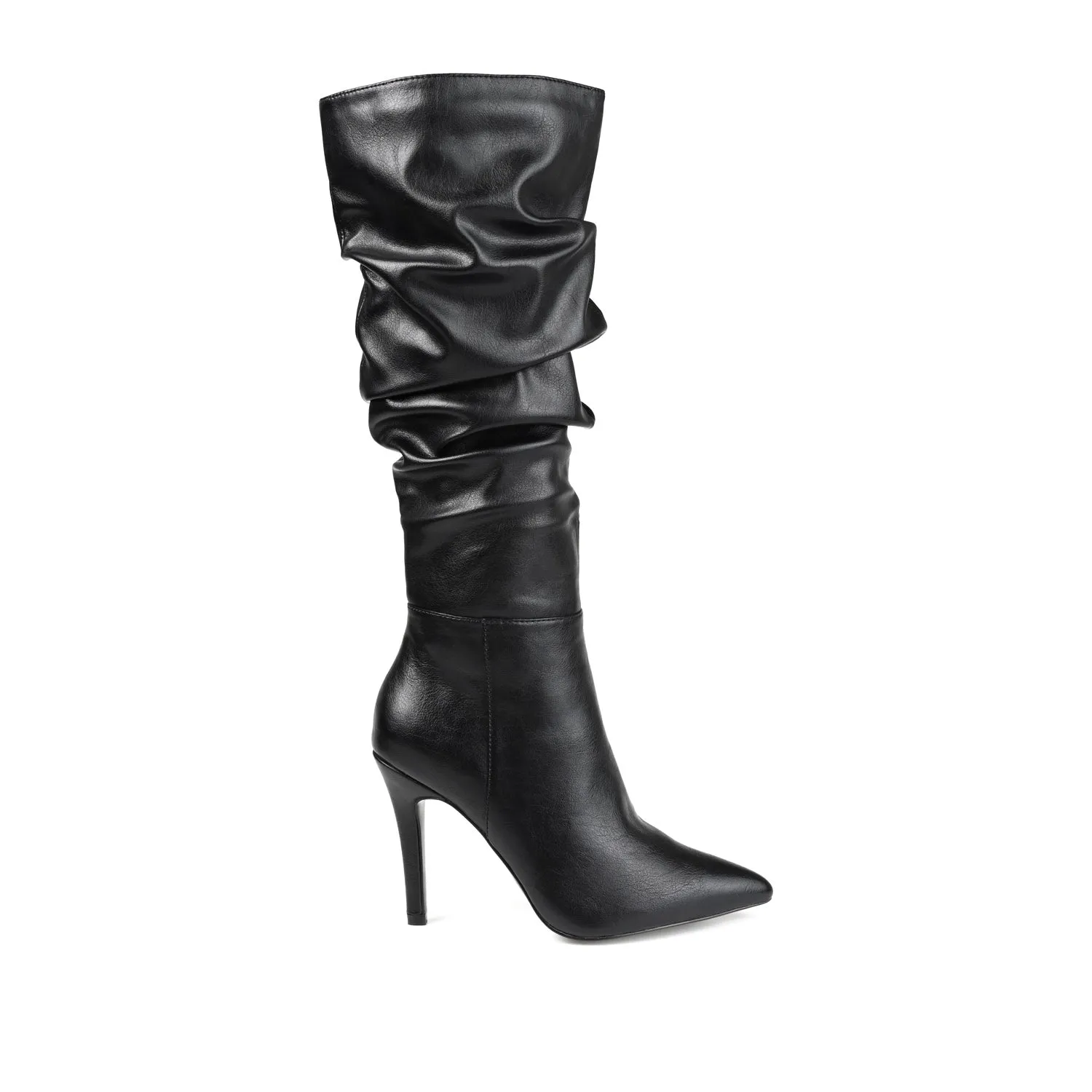 SARIE STILETTO HEELED BOOTS IN VEGAN LEATHER Cowboy Boots Clearance