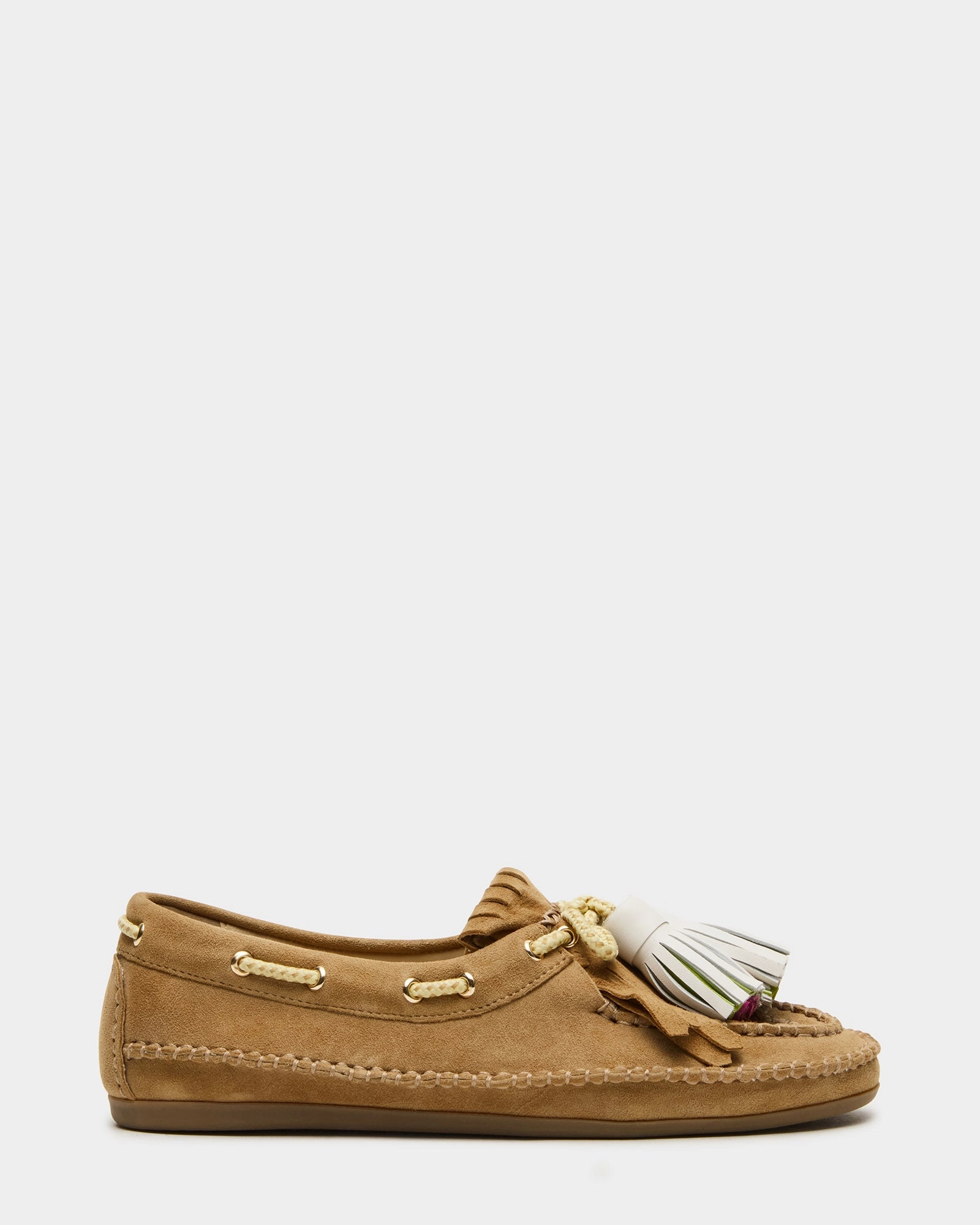 ABNER CHESTNUT SUEDE Loafers Narrow