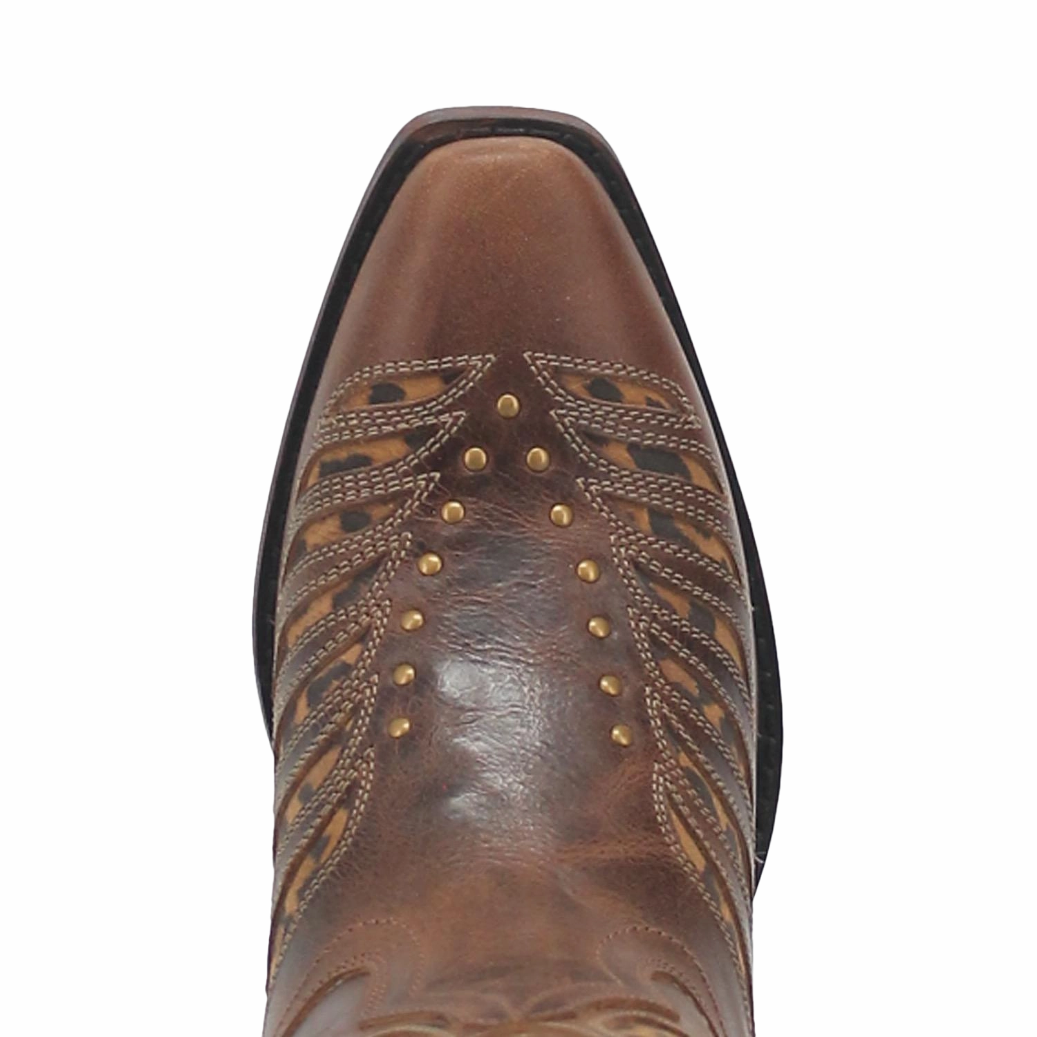 Green Thigh High Boots Laredo Ladies Stella Brown & Leopard Print Square Toe Boots 52396