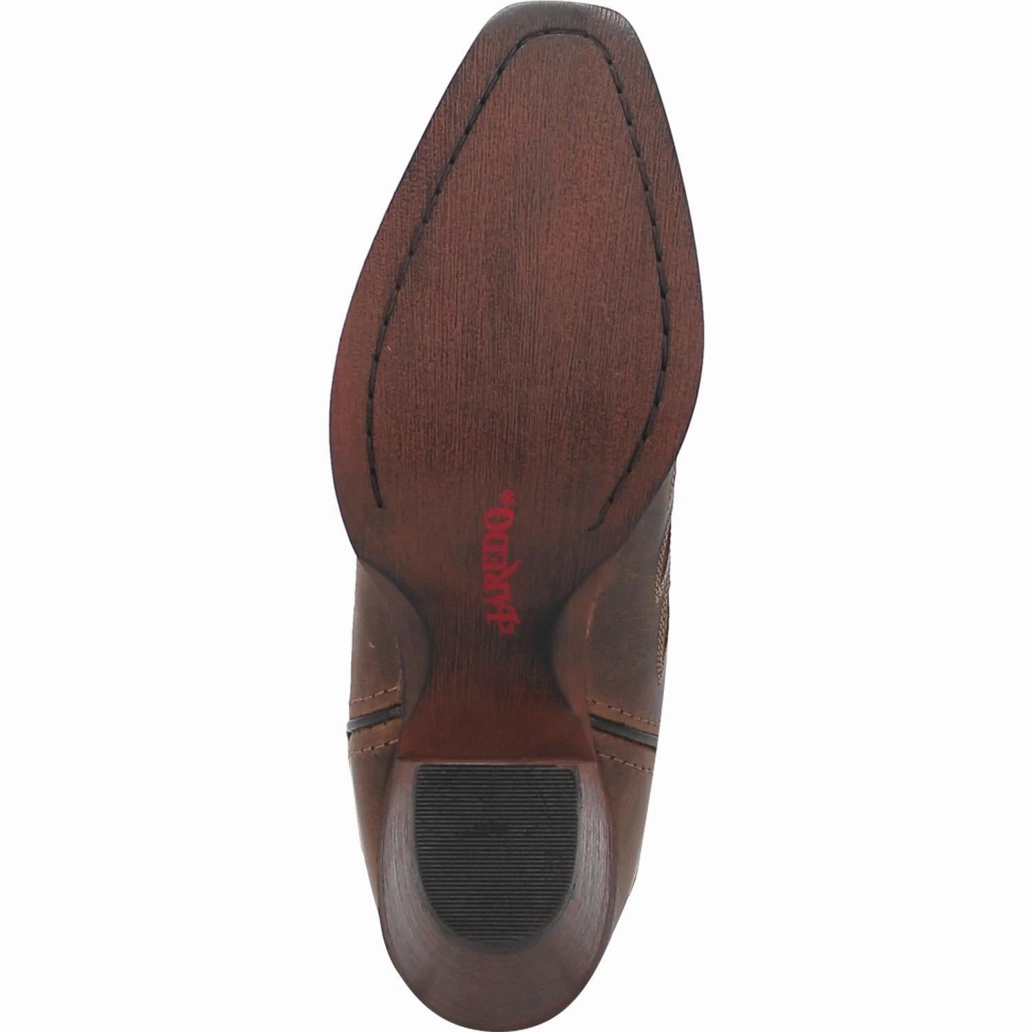 Laredo Ladies Stella Brown & Leopard Print Square Toe Boots 52396 Workwear Safety Boots