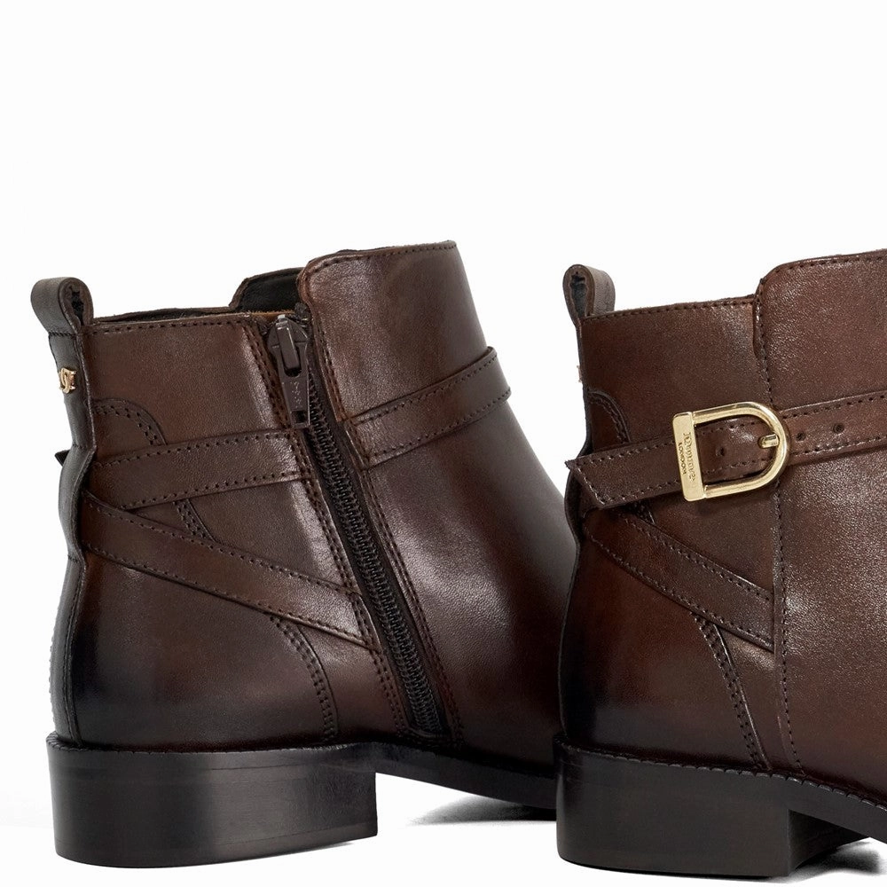 Dune Pemma Ankle Boots Faux Leather Heeled Ankle Boots