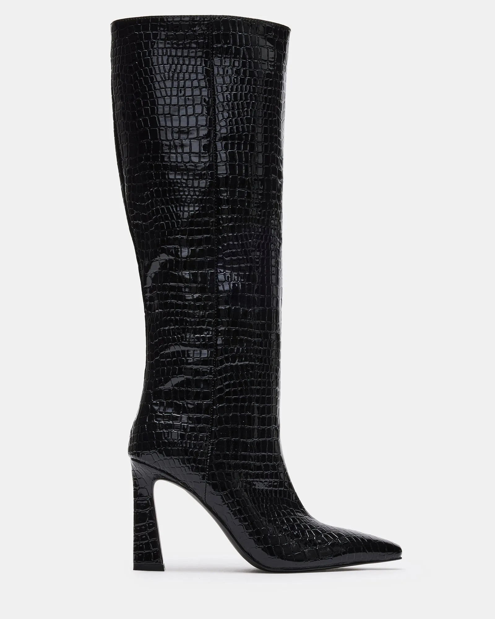 Boots For Women Calf SHAYNA BLACK CROCODILE - SM REBOOTED
