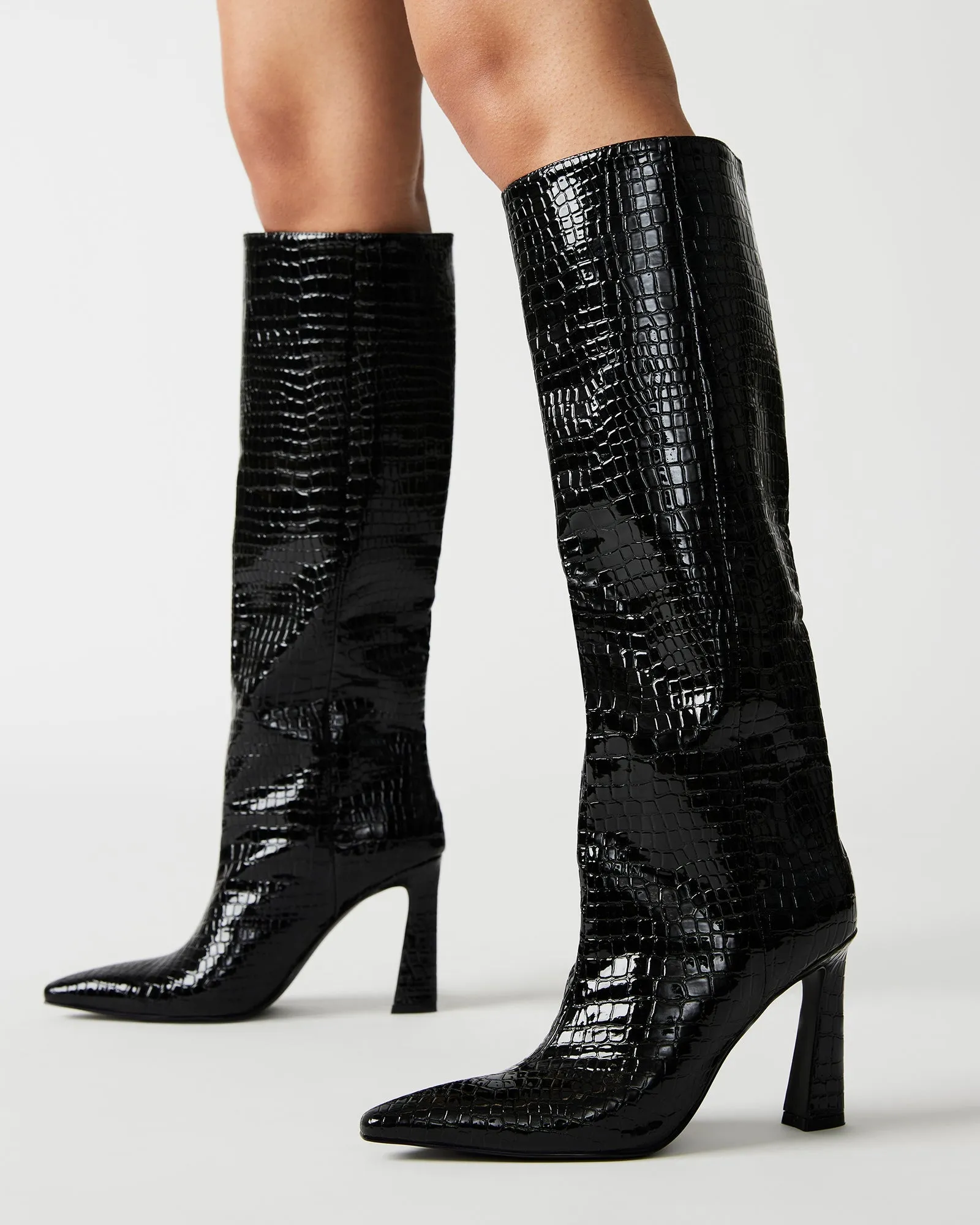 Dcc Boots SHAYNA BLACK CROCODILE - SM REBOOTED