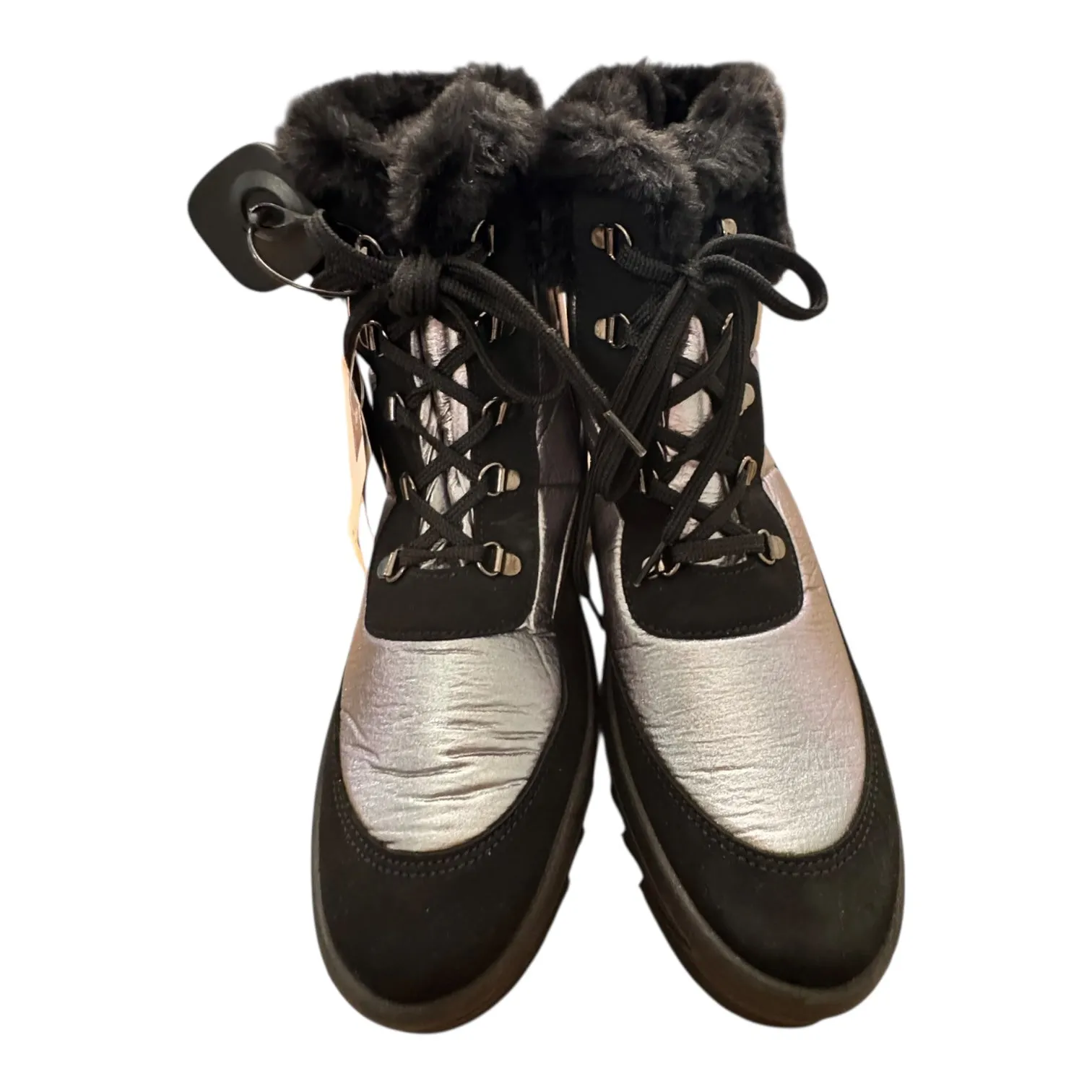 Boots Snow Designer By PAJAR In Silver, Size:11 Boots Size 8