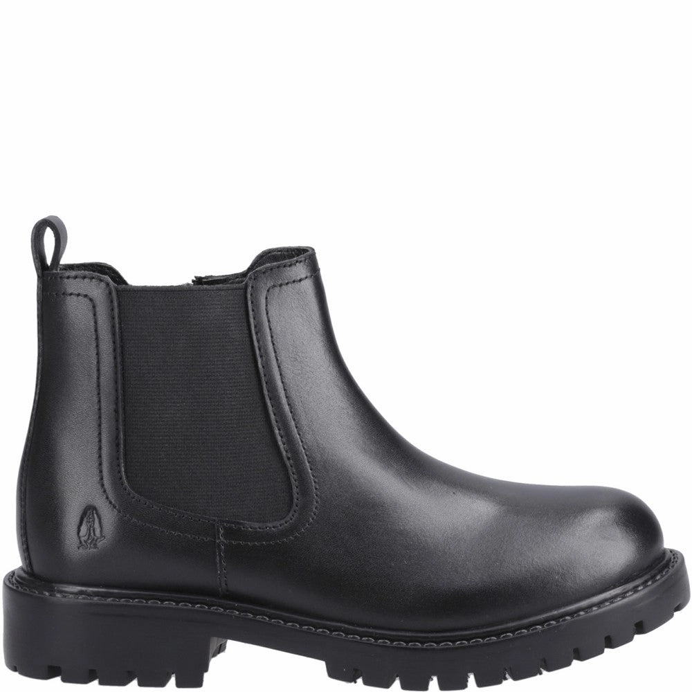 Hush Puppies Ariella Chelsea Junior School Shoes Diabetic Work Boots