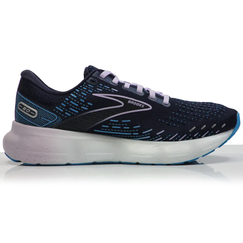 Brooks Glycerin 20 Women's Running Shoe - Peacoat/Ocean/Pastel Lilac Sale On Running Shoes