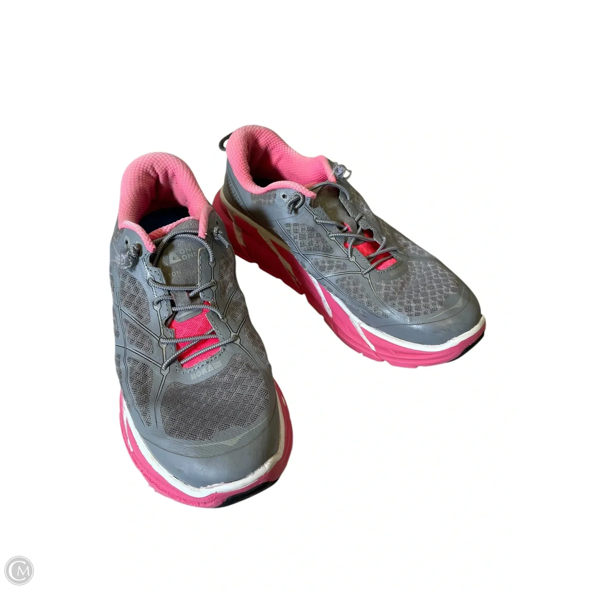 Dicks Sporting Goods Shoes Athletic By Hoka In Grey & Pink, Size: 10.5