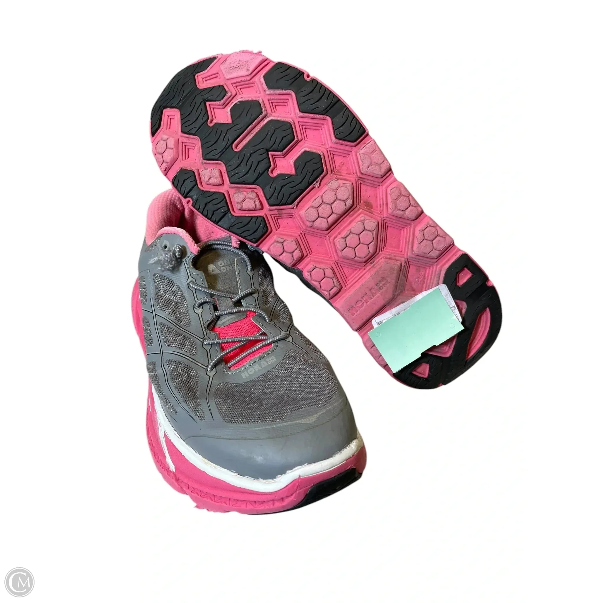 Shoes Athletic By Hoka In Grey & Pink, Size: 10.5 Shoes Traverse City