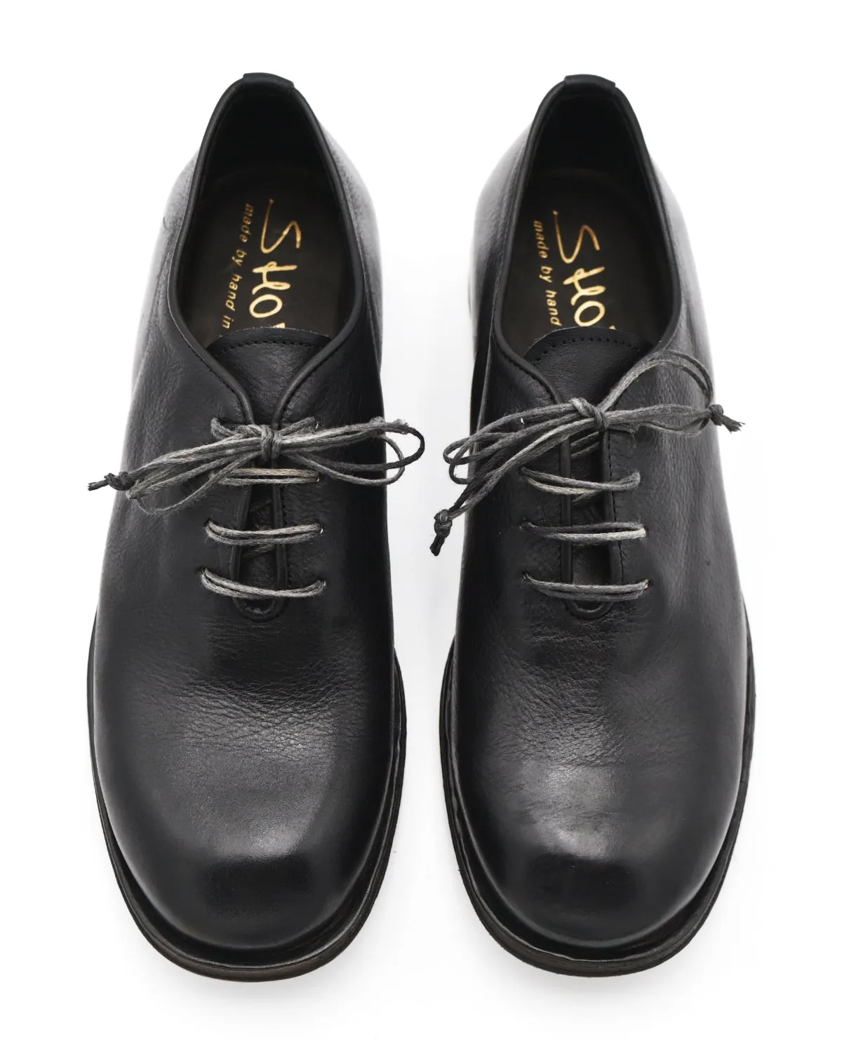 Louboutin Loafers Shoto Black Whole Cut Oxford