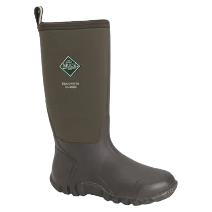Touring Ski Boots Muck Men's Edgewater Classic High Brown Rubber Boots ECH900
