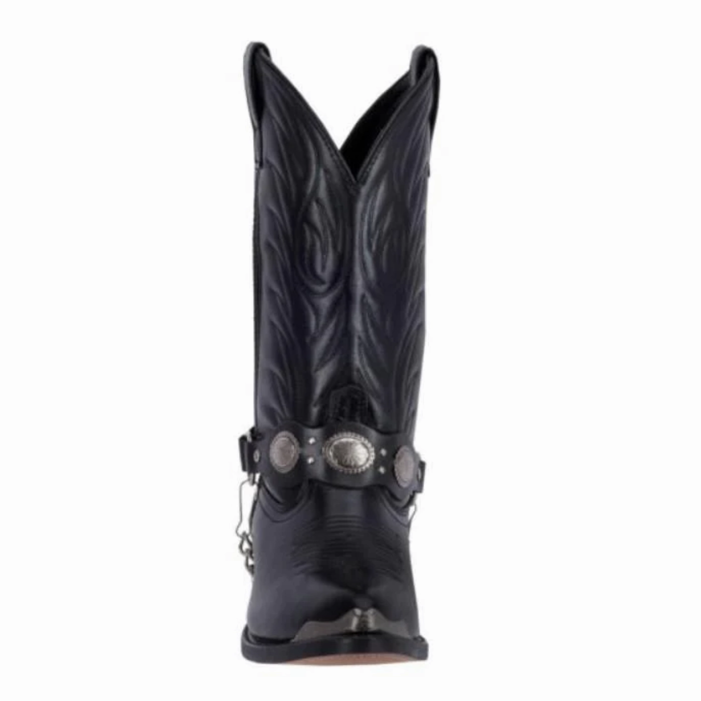 Laredo Men's Tallahassee Round Toe Black Western Boots 6770-BK Durango Cowboy Boots