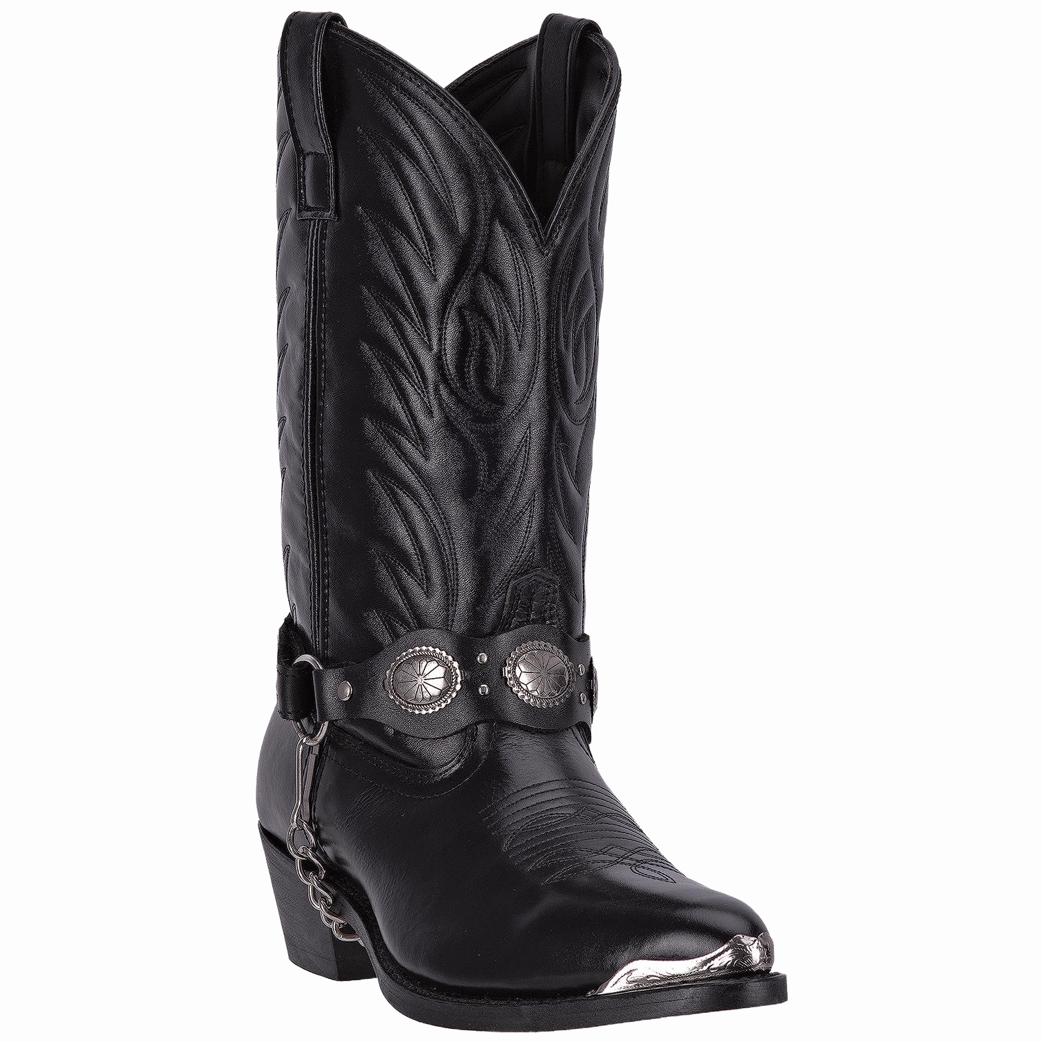 Wagwear Boots Laredo Men's Tallahassee Round Toe Black Western Boots 6770-BK