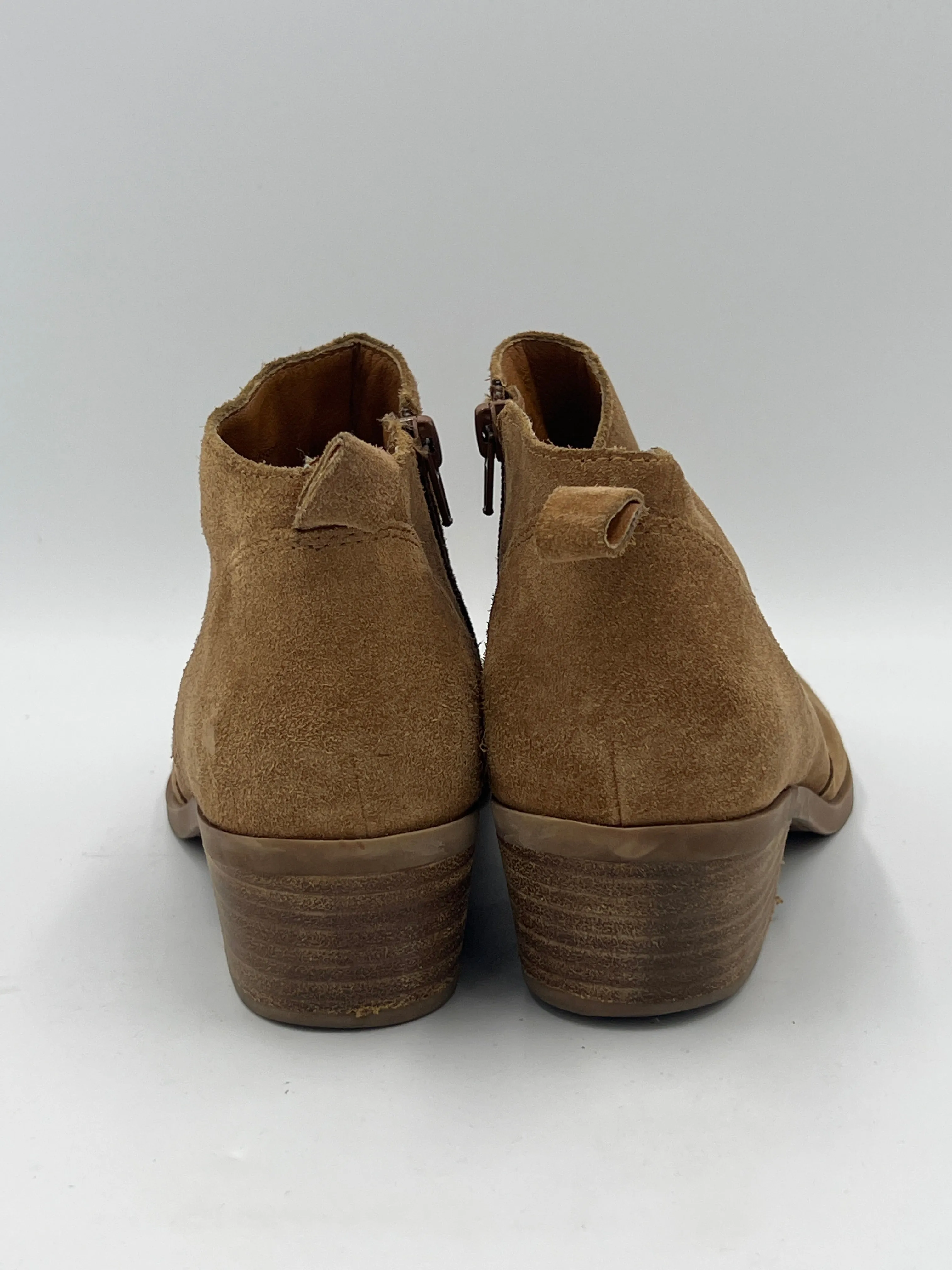 Boots Ankle Flats By Lucky Brand  Size: 9 Stretch Fabric Heeled Ankle Boots