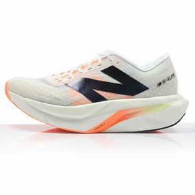 Running Shoes Outlet New Balance FuelCell SuperComp Elite v4 Women's Running Shoe - White/Angora/Hot Mango