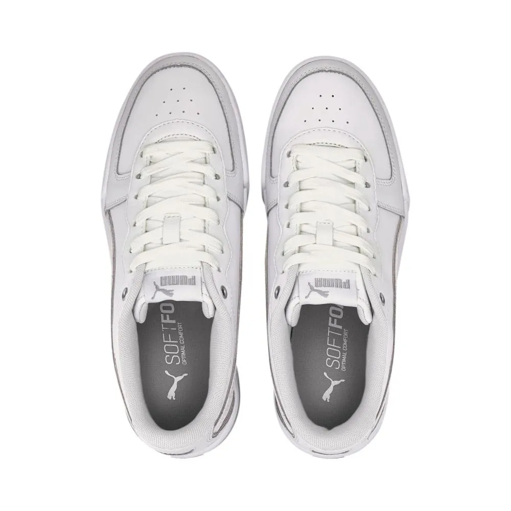 Puma scarpa sneakers da donna Skye Metallic 374797 01 bianco argento Salazar Sneakers