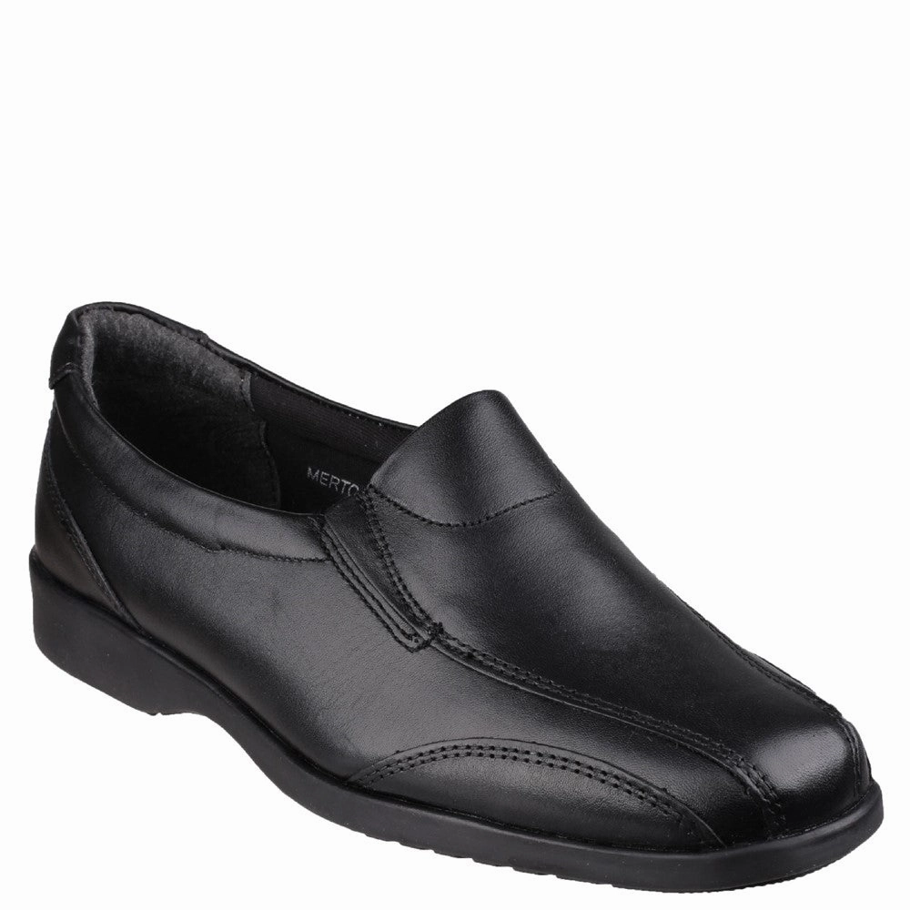 Mens Slip On Duck Shoes Amblers Merton Ladies Slip-On Shoe