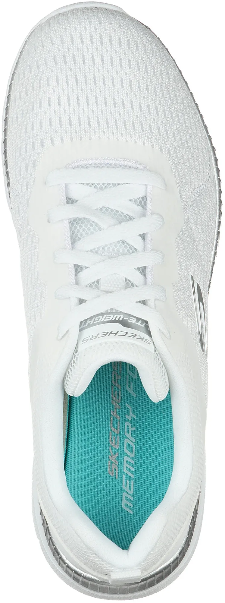 Skechers Bountiful Womens Training Shoes - White Best Shoes For Kettlebell Training