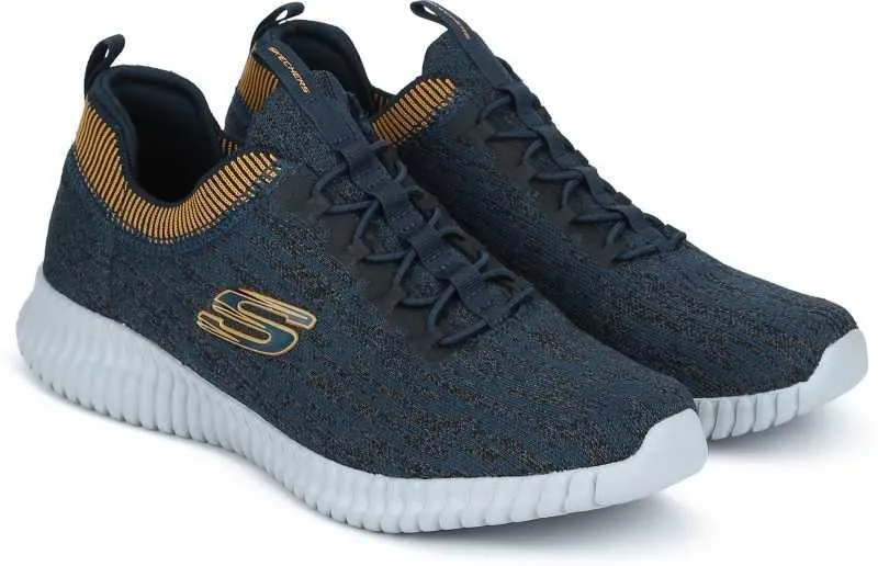 Skechers Elite Flex Hartnell 52642 NVYL navy-yellow Trail Sneakers