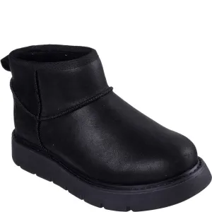 Flat Rubber Sole Ankle Boots Skechers Keepsakes Lite Snow Bird Ankle Boots