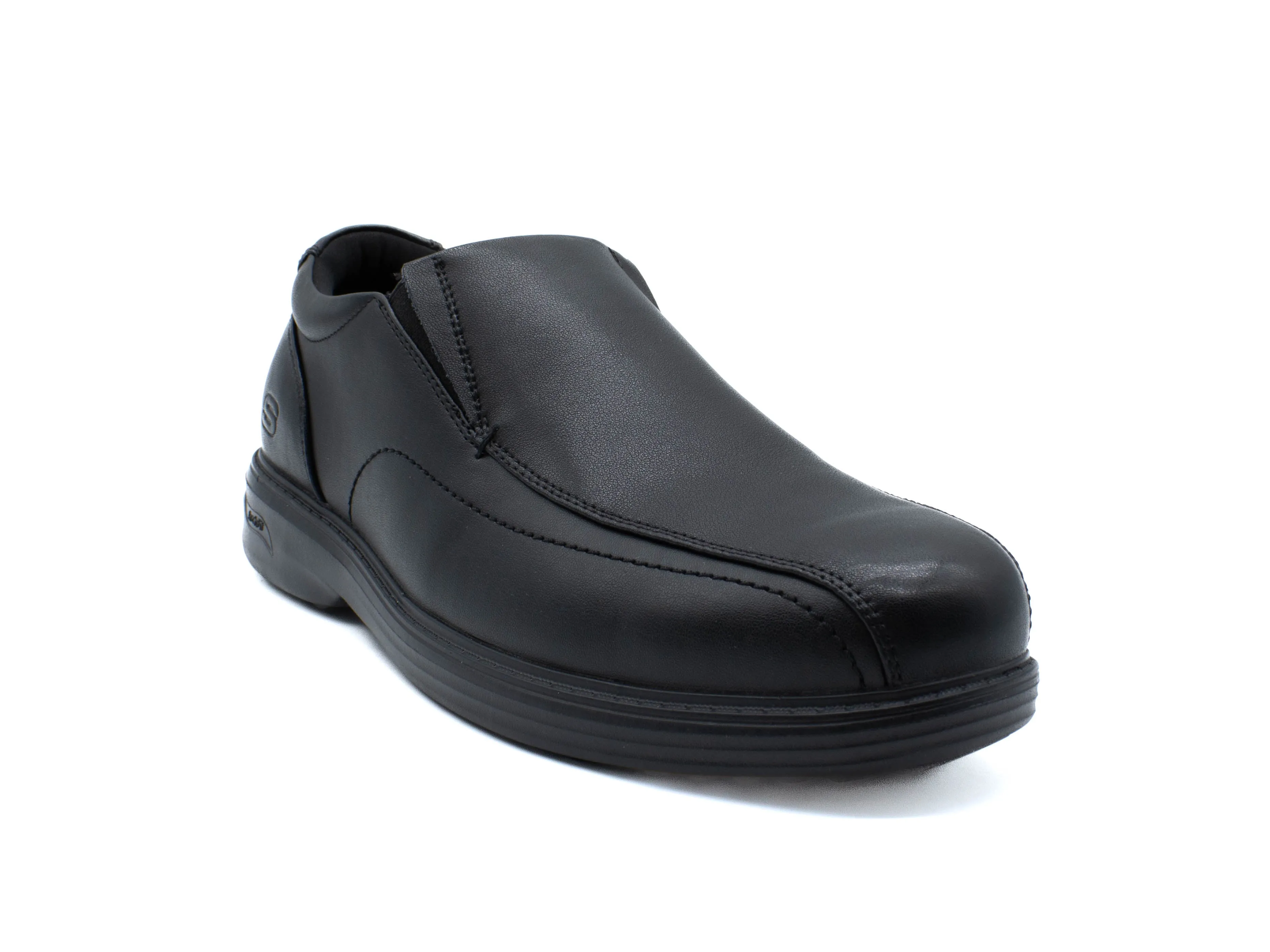 SKECHERS Ogden Arch Fit Leather Slip-on Slip On Skechers Go Walk