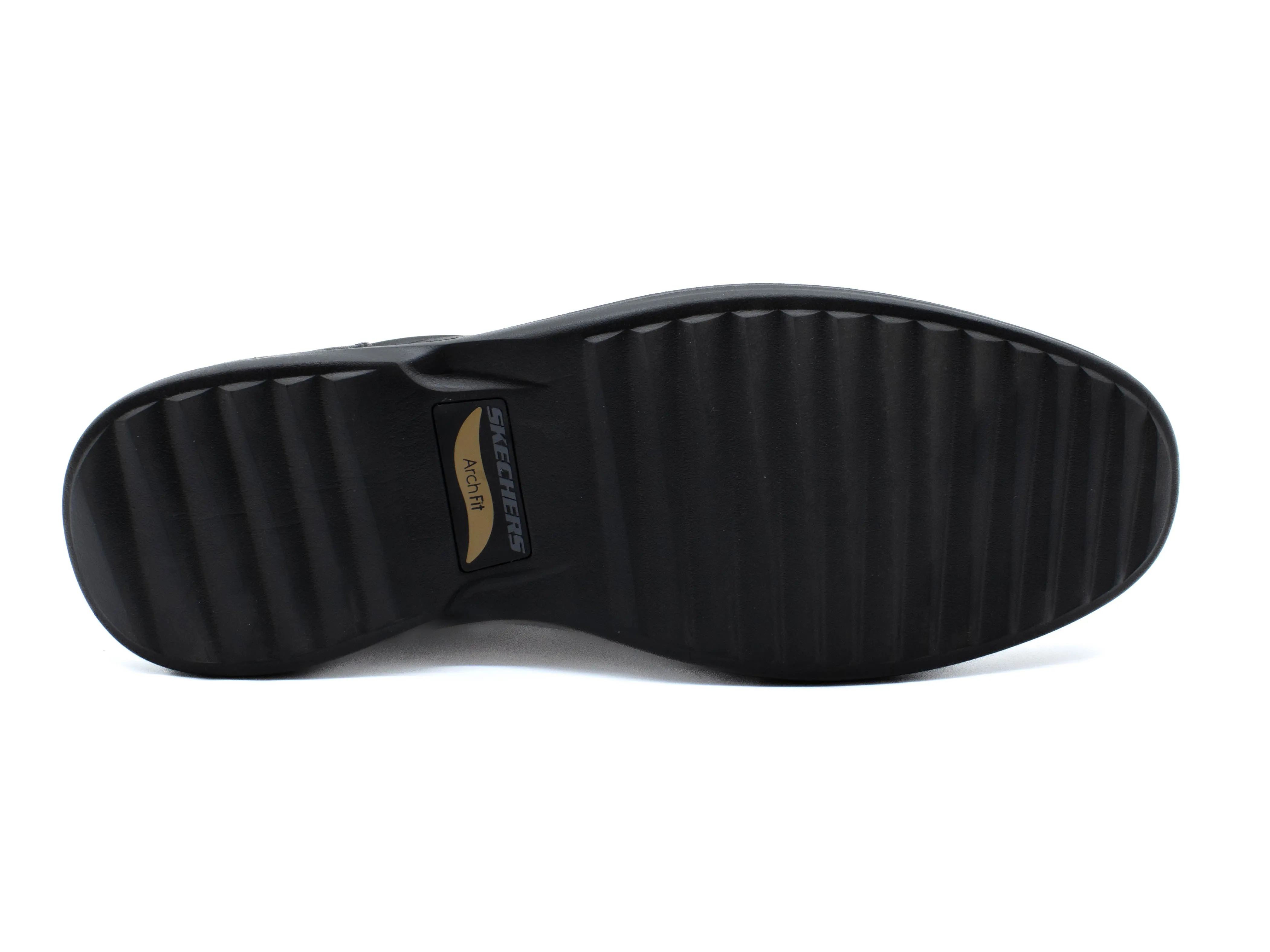 SKECHERS Ogden Arch Fit Leather Slip-on Slip Light