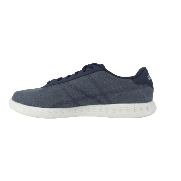 Pink Sneakers Skechers scarpa casual uomo On The Go Glide Eaze 53775 NVGY blu-grigio