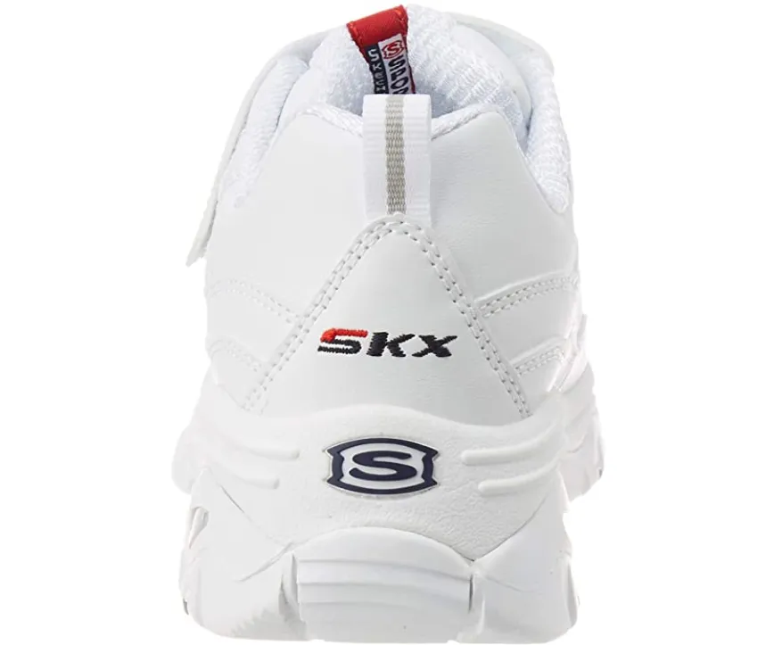 Skechers sneakers da bambina Energy 30225L/WML bianco Silver Sneakers Aetna