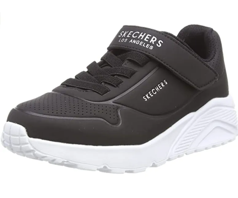 Skechers sneakers da ragazzi con laccio elastico e velcro Uno Lite Vendox 403695L/BLK nero End Sneakers