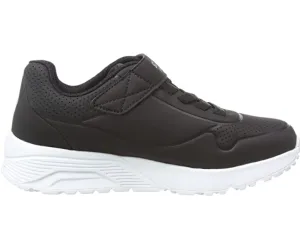 Skechers sneakers da ragazzi con laccio elastico e velcro Uno Lite Vendox 403695L/BLK nero Easy Spirit Walking Sneakers