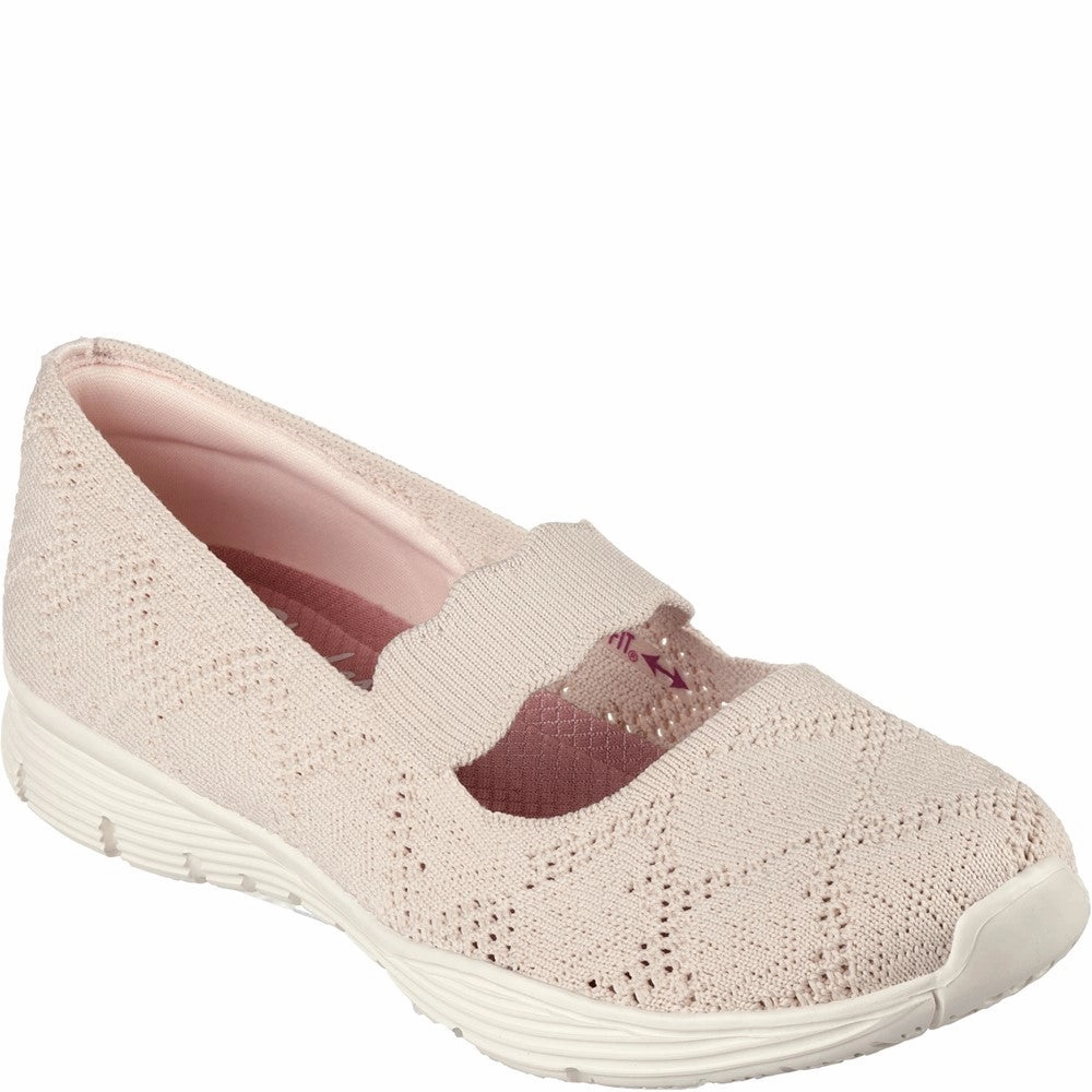 Maeve Knee High Slip On Leather Boots Skechers Seager Shoes