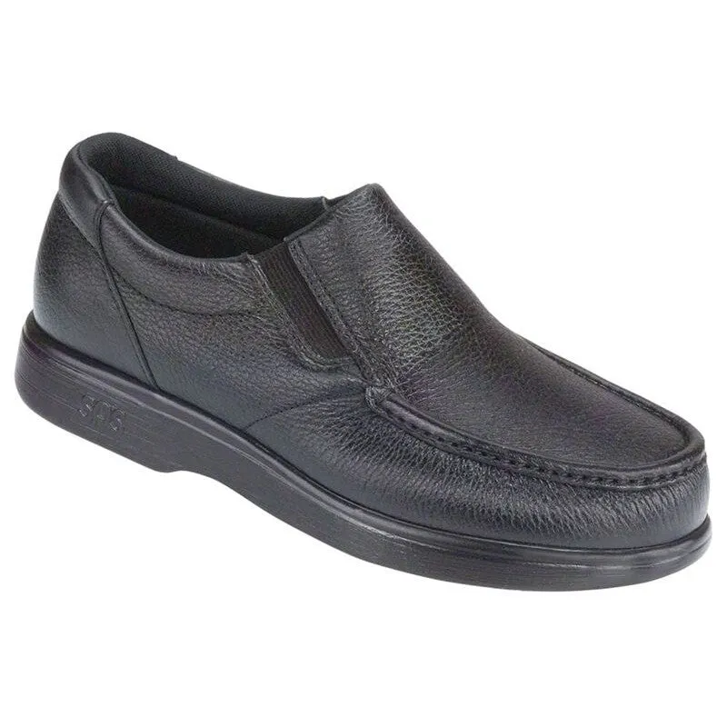 Malibu Slip On Sneakers SAS Men's Side Gore Slip-On - Black