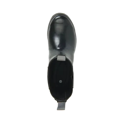 XTRATUF Ladies Legacy Ankle Deck Black Rubber Boots LDBW000 Tall Boots With Heel