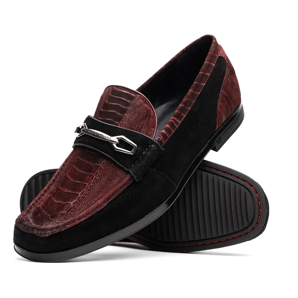 Wide With Loafers Hugo Wine / Black