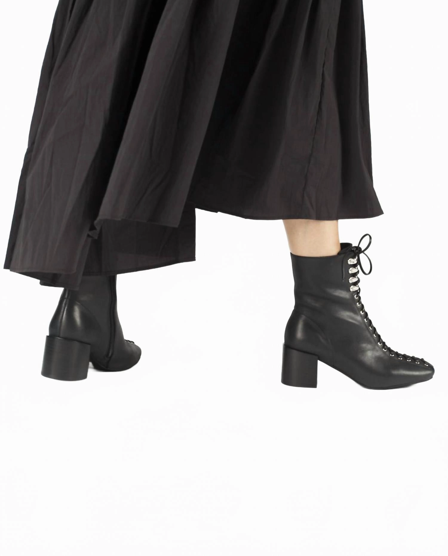 Engineers Boots Women's Belmondo Suede Boots In Black