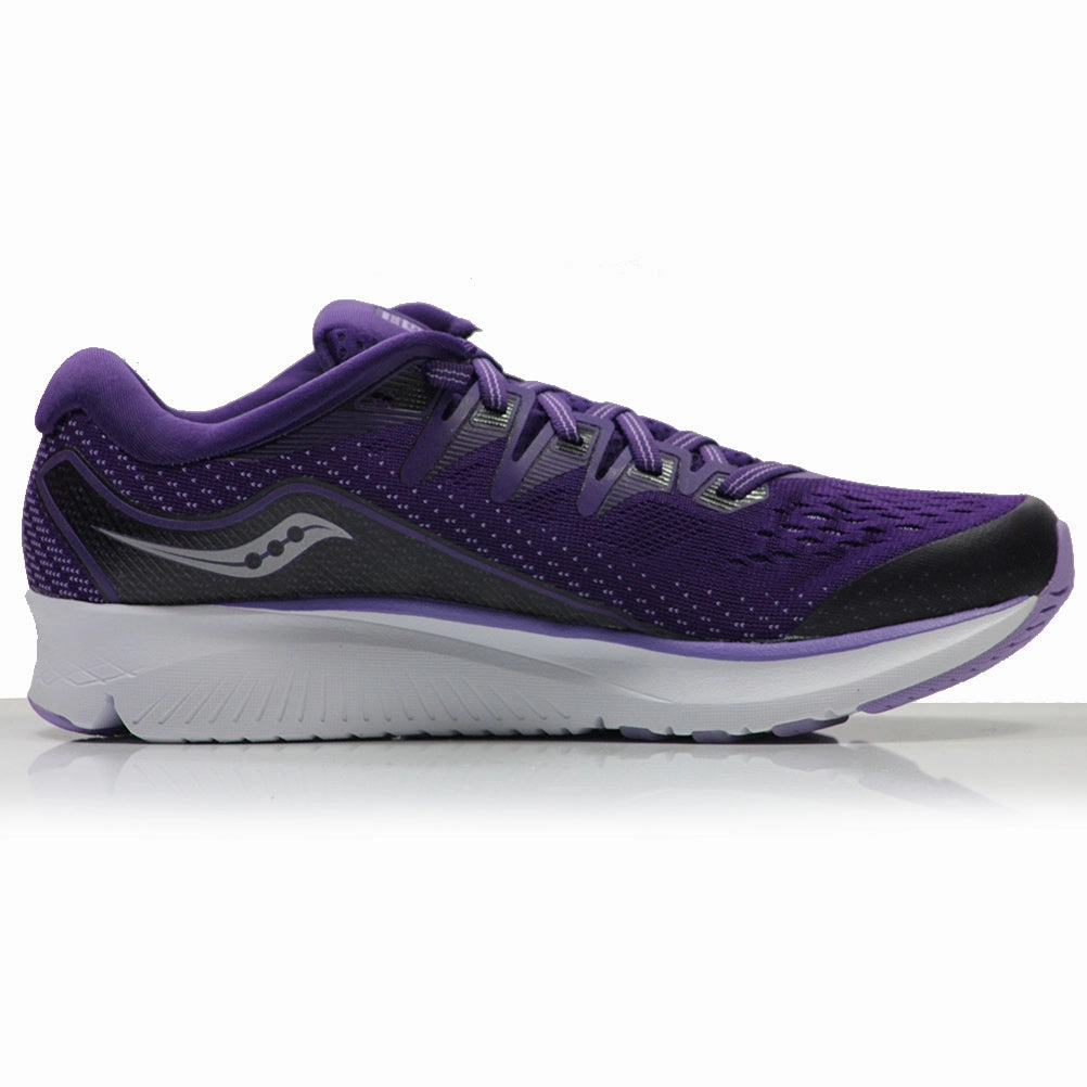 Best Barefoot Running Shoe Saucony Ride ISO Women's Running Shoe - Purple