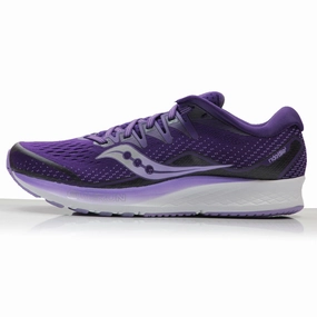 Waffle Running Shoes Saucony Ride ISO Women's Running Shoe - Purple