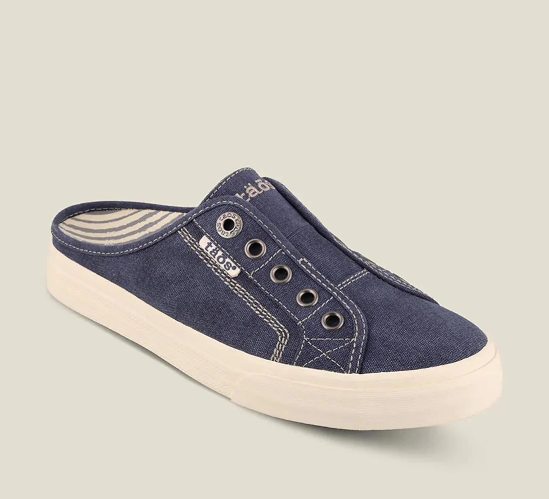 Steel Toe Waterproof Slip On Boots TAOS EZ SOUL - BLUE WASH