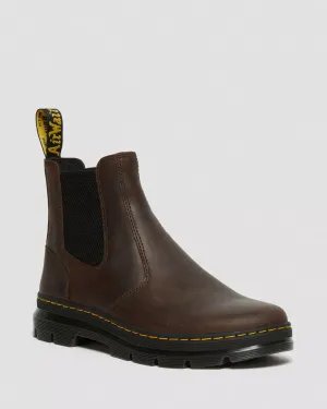 DR. MARTENS  Embury Crazy Horse Leather Ariat Rambler Boots
