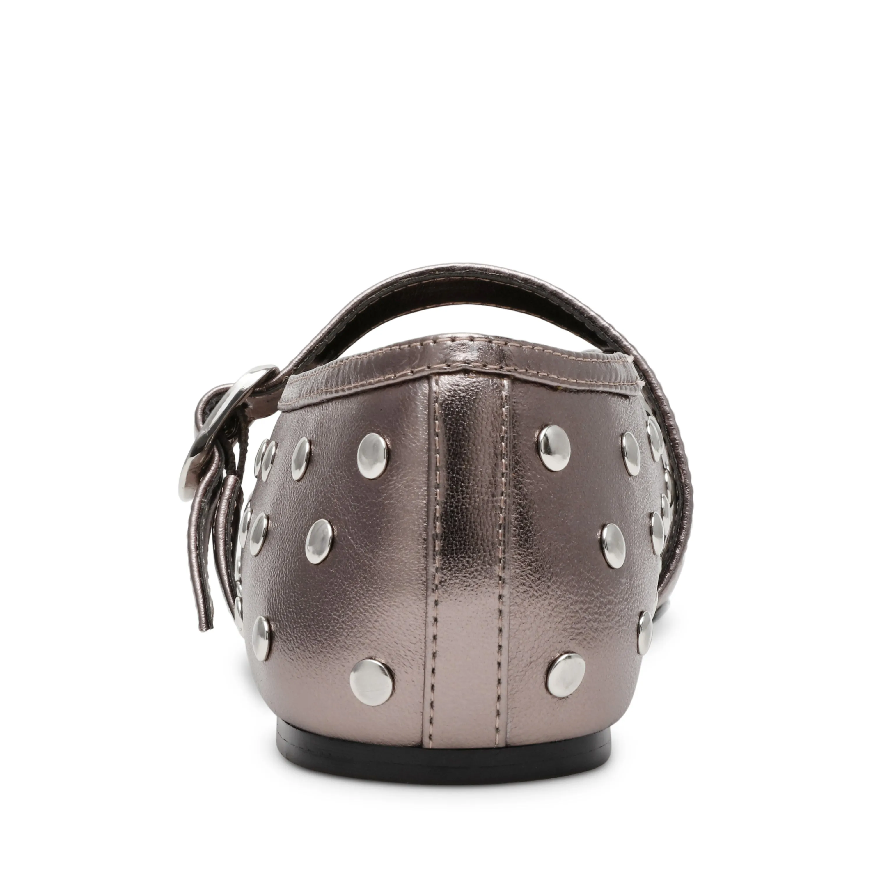 Archer Flat Shoe PEWTER LEA Flat Shoes With Dresses Wedding