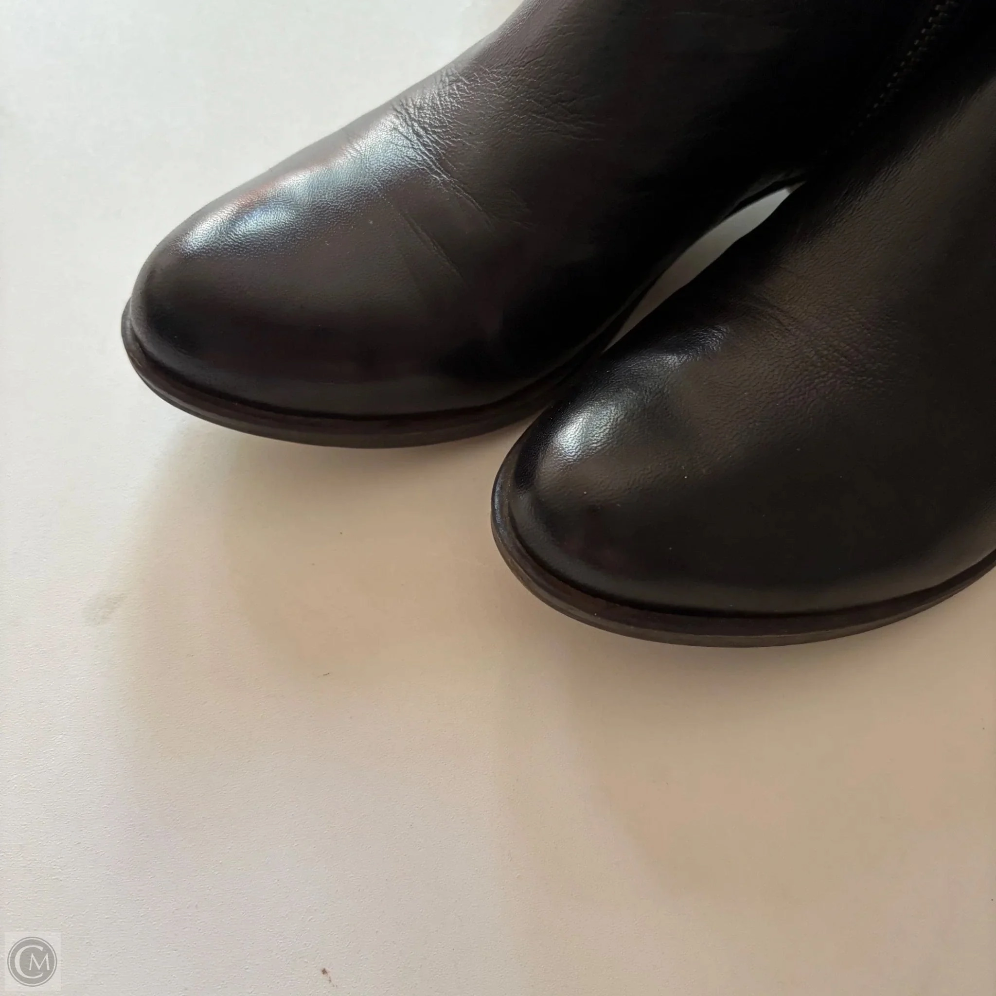 Lace Up Boots Flat Boots Ankle Heels By Lucky Brand In Black, Size: 7