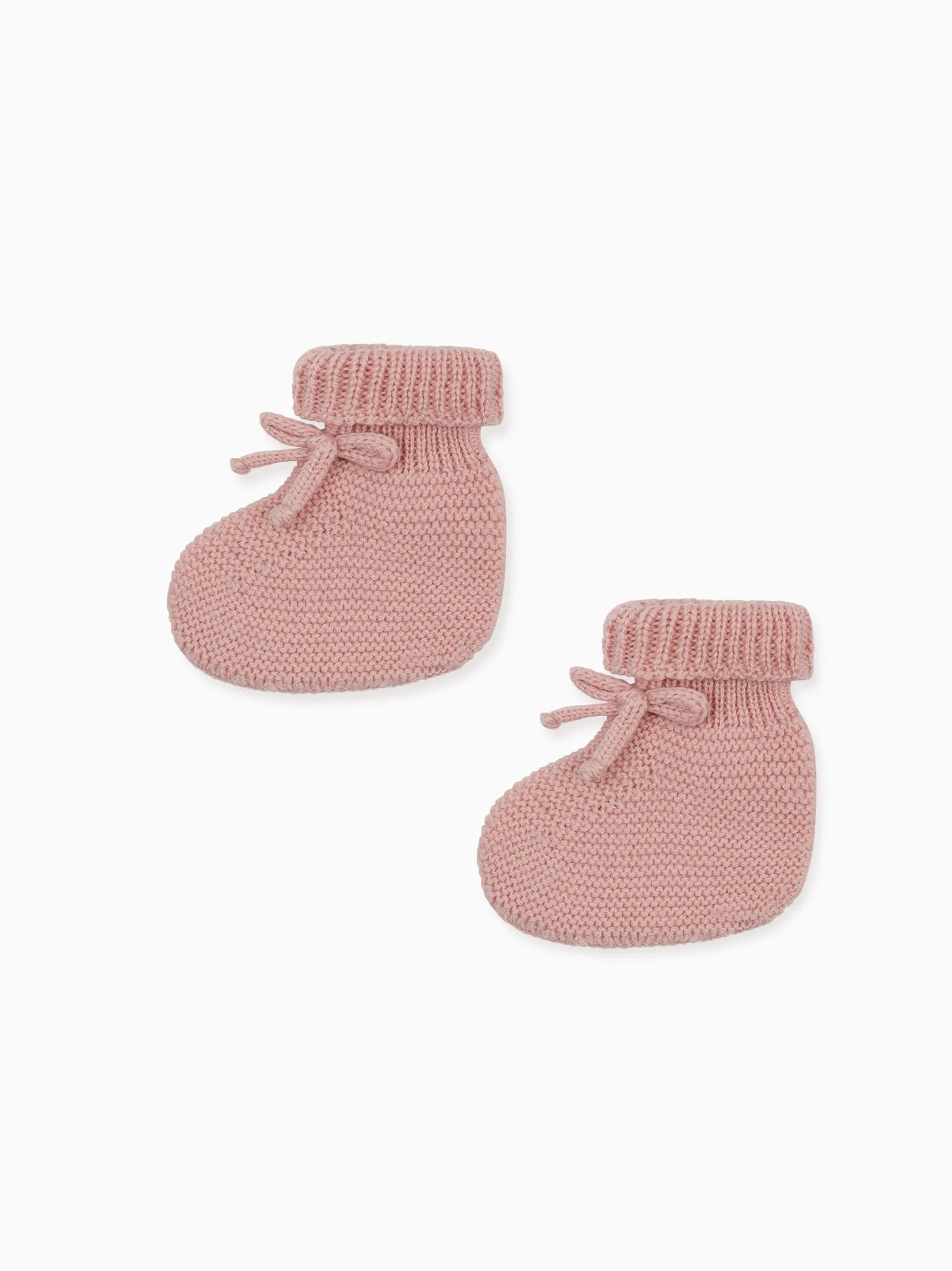 Pink Rimevera Merino Baby Girl Booties Best Rated Steel Toe Boots