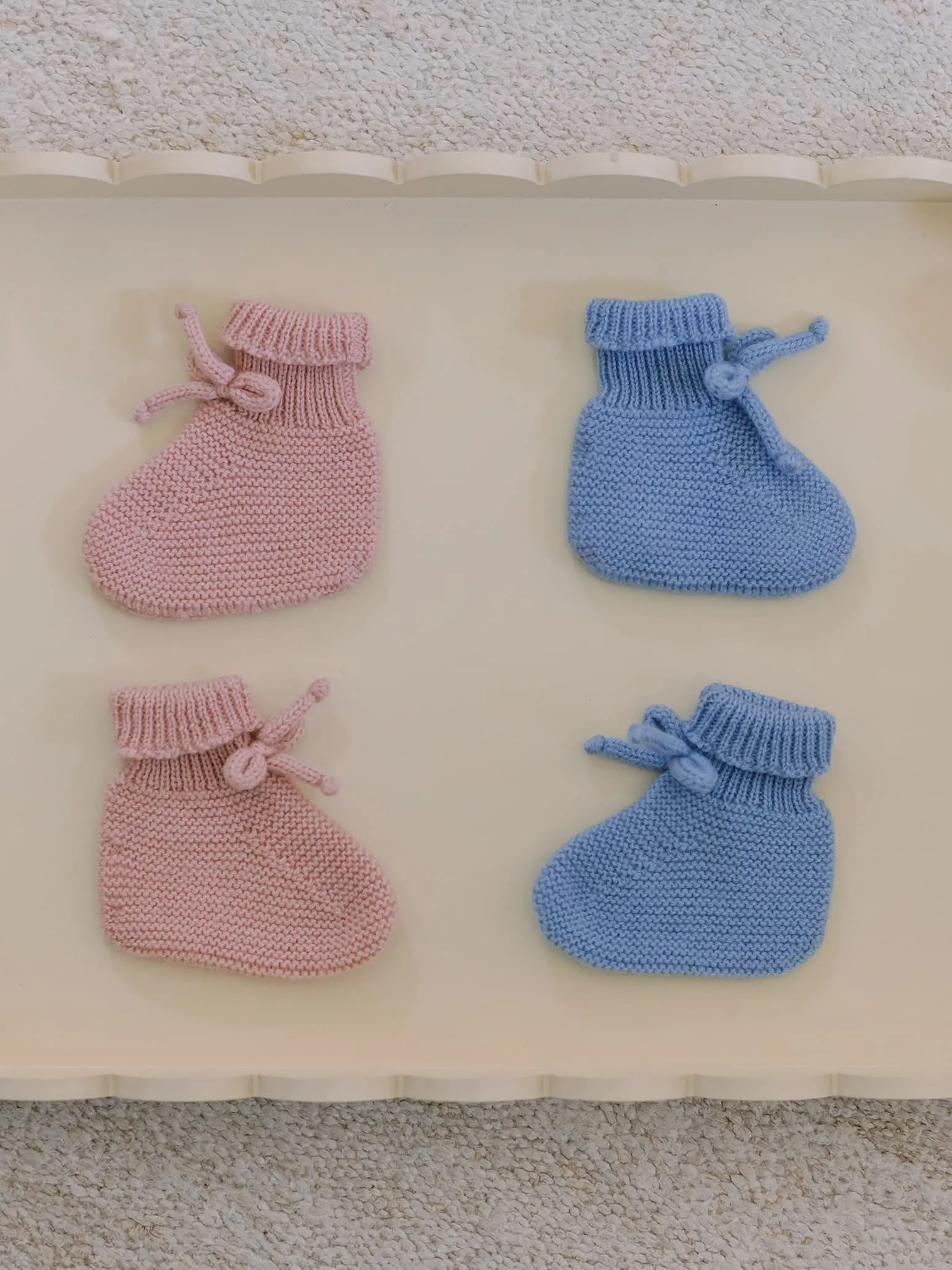 Square Toe Boots For Sale Pink Rimevera Merino Baby Girl Booties
