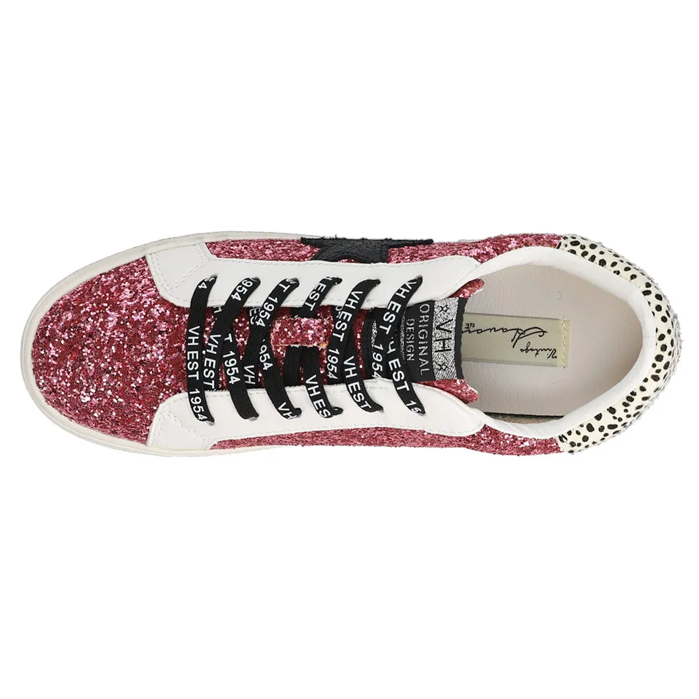 Flair Glitter Polka Dot Slip On Sneakers Slip-on Waterproof Shoes