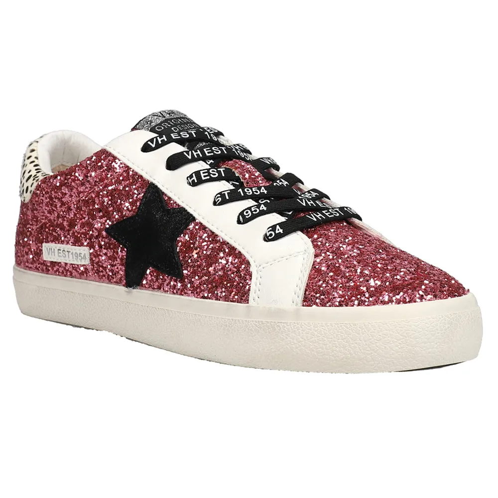Keaci Slip Ons Flair Glitter Polka Dot Slip On Sneakers