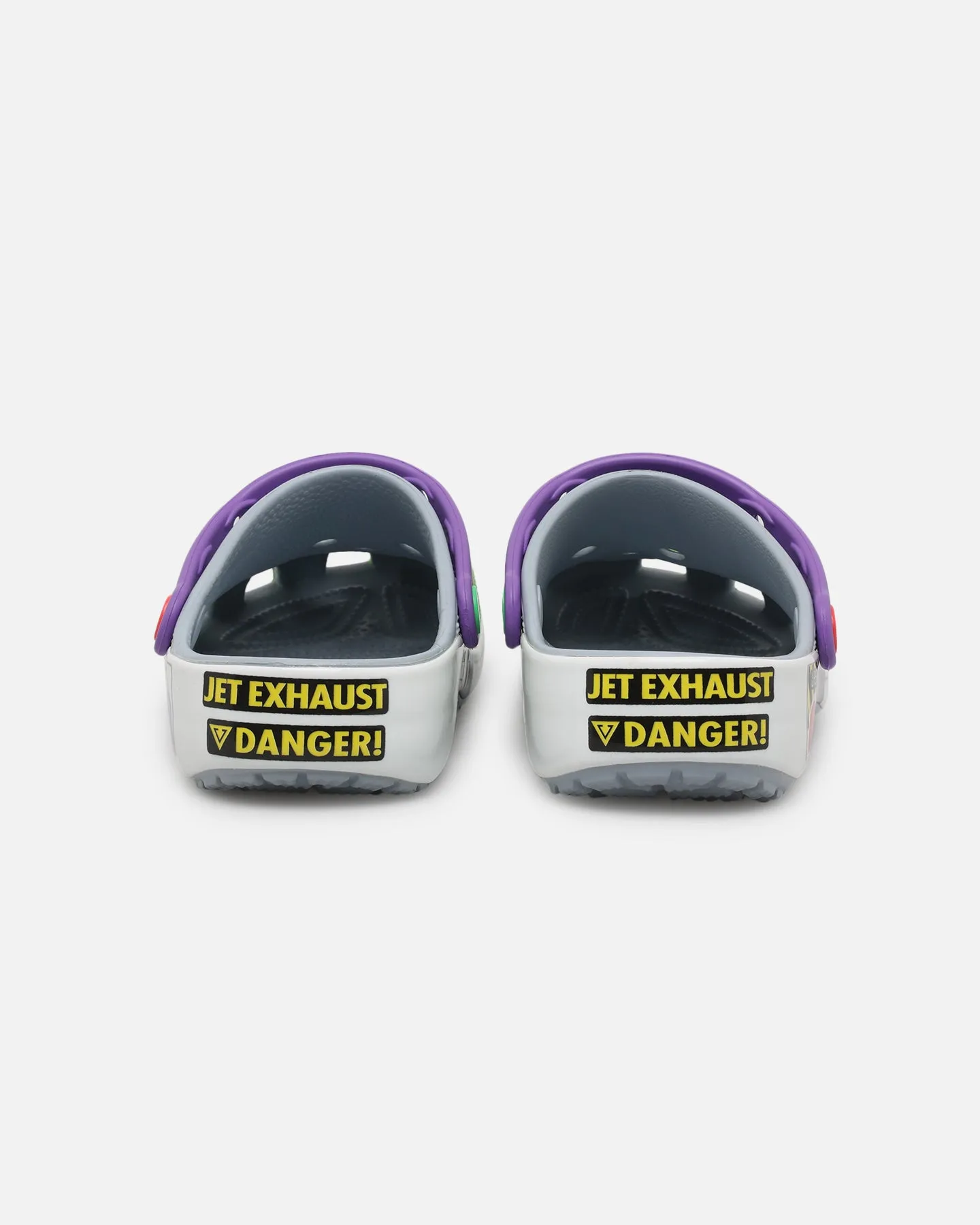 Purple Slip Ons Crocs X Pixar Toy Story  Buzz Lightyear Kids' Classic Clog (GS) Blue Grey