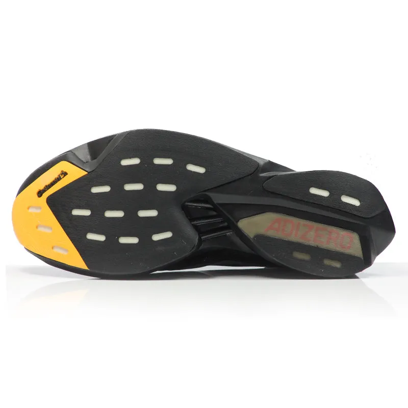 adidas Adizero Adios Pro 3 Women's Running Shoe - Core Black/Zero Metallic/Spark Best Shoes For Running