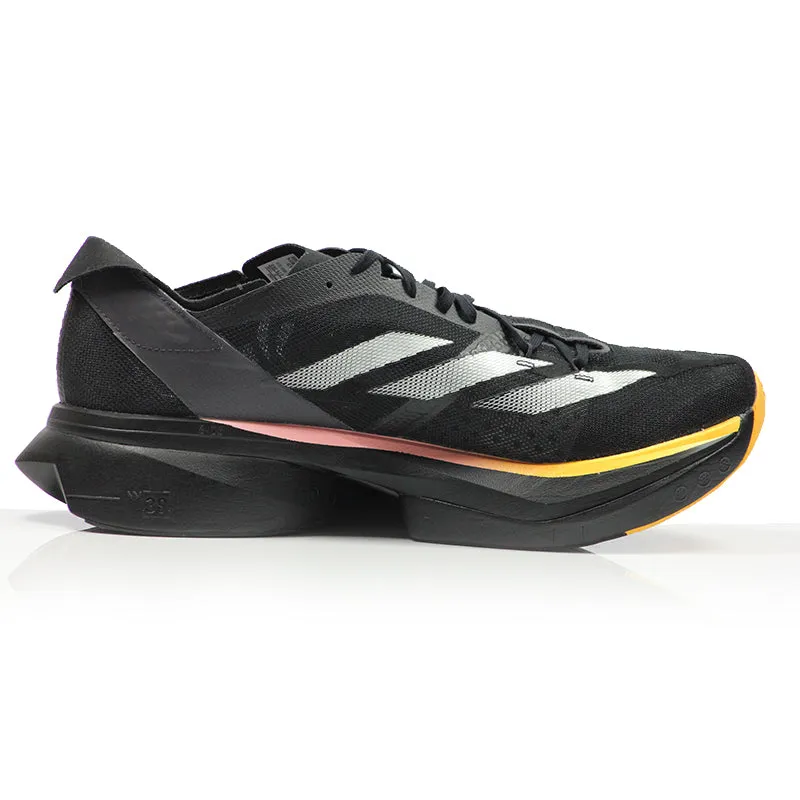 adidas Adizero Adios Pro 3 Women's Running Shoe - Core Black/Zero Metallic/Spark Running Shoes Made In The Usa