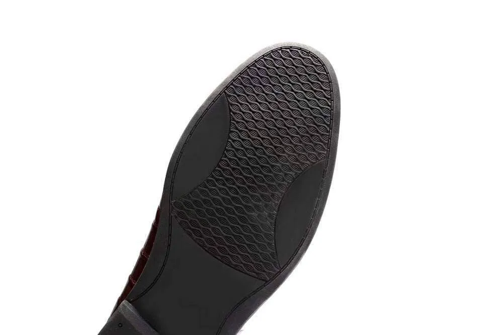 Loafers In Winter Crocodile Shoes Genuine Crocodile Leather Penny Casual Loafers  Slip-On Shoes