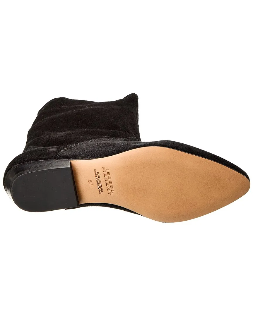 World War 2 Combat Boots Isabel Marant Slaine Suede Bootie